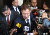 El presidente del Organismo Legislativo, Luis Contreras, "espera en Dios" para que se apruebe la ley contra lavado de dinero u otros activos en la plenaria del 12 de mayo. Foto: Congreso de la República