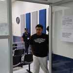 Alías "el psicópata", capturado cuando supuestamente descuartizaba un cuerpo, quedó ligado a proceso penal. Foto La Hora: Sergio Osegueda