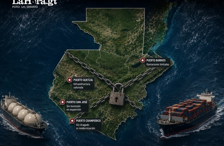 Vacío legal y fricciones políticas amenazan con aislar logísticamente a los puertos de Guatemala Expertos refieren que sin la aprobación de una ley, atrasa y vuelve obsoletos los procesos portuarios.