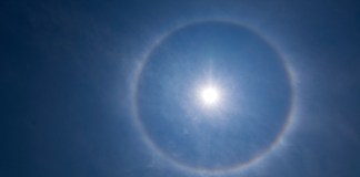 Halo solar: por qué aparece el anillo de luz alrededor del Sol Fenómeno conocido como anillo de color o halo sol .