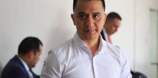 Declaración de perito pondría en riesgo caso contra alías «Stuart», quien es acusado de lavado de dinero El Tribunal Décimo de Sentencia Penal desarrolla el juicio contra Marvin Estuardo Alfaro Bravo, alías "Stuart", acuaso de lavado dinero. Foto La Hora: Daniel Ramírez