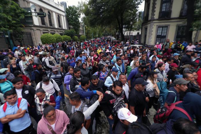 Blindado el Aeropuerto de Ciudad de México ante protestas de maestros a horas del Mundial