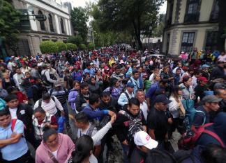 Blindado el Aeropuerto de Ciudad de México ante protestas de maestros a horas del Mundial