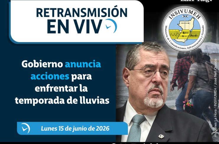 Retransmisión: Gobierno anuncia acciones para enfrentar la temporada de lluvias El presidente Bernardo Arévalo y sus ministros presentarán un plan interinstitucional frente a la temporada de lluvias 2026.