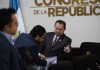 Walte Mazariegos en el Congreso de la República. Foto La Hora: Daniel Ramírez