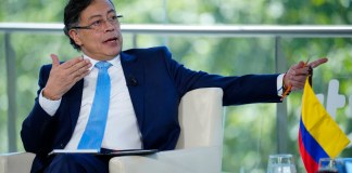 Foto de archivo del presidente Colombia, Gustavo Petro. Foto La Hora: EFE