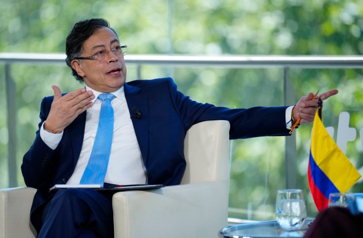 Foto de archivo del presidente Colombia, Gustavo Petro. Foto La Hora: EFE
