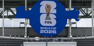 Fotografía que muestra el exterior del estadio Miami Hard Rock, sede de la Copa Mundial de Fútbol 2026, en Miami (Estados Unidos). Foto La Hora: EFE