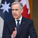 Fotografía de archivo en la que se captó al primer ministro de Canadá, Mark Carney, en Camberra (Australia). Foto La Hora: EFE