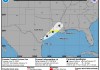 EE. UU. prevé la primera tormenta tropical del Atlántico en Texas con inundaciones Imagen cedida por la Oficina Nacional de Administración Oceánica y Atmosférica (NOAA) a través del Centro Nacional de Huracanes (NHC) estadounidense que muestra el pronóstico de tres días del paso de la tormenta tropical. Foto La Hora: EFE