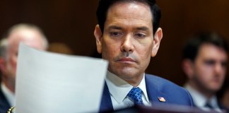 Archivo del secretario de Estado de EE. UU., Marco Rubio. Foto La Hora: EFE