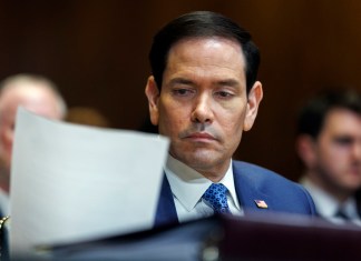 Archivo del secretario de Estado de EE. UU., Marco Rubio. Foto La Hora: EFE