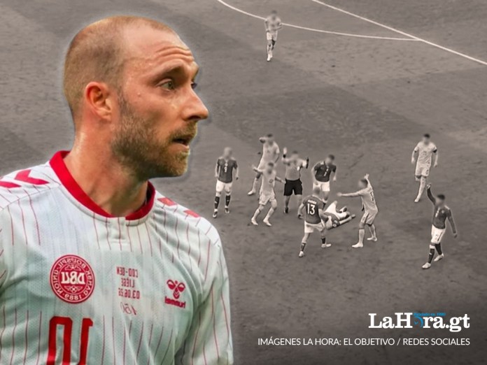 Momentos de tensión se vivieron durante el partido amistoso entre Dinamarca y Ucrania, luego de que Christian Eriksen colapsara sobre el terreno de juego.