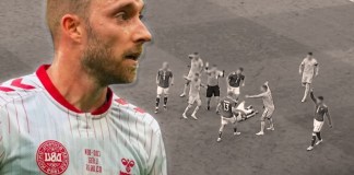 Momentos de tensión se vivieron durante el partido amistoso entre Dinamarca y Ucrania, luego de que Christian Eriksen colapsara sobre el terreno de juego.