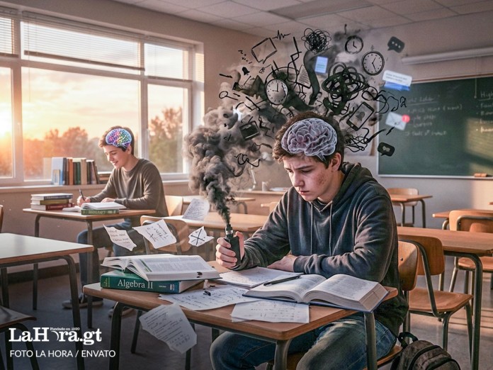 En los chicos jóvenes, el impacto del tabaco se manifiesta más en la esfera conductual, el control de impulsos y los estímulos externos. Foto: La Hora/ ENVATO