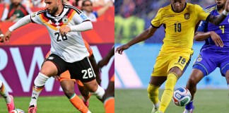 Alemania y Ecuador se verán las caras este jueves 25 de junio en un partido crucial para definir cómo queda el Grupo E del Mundial 2026.