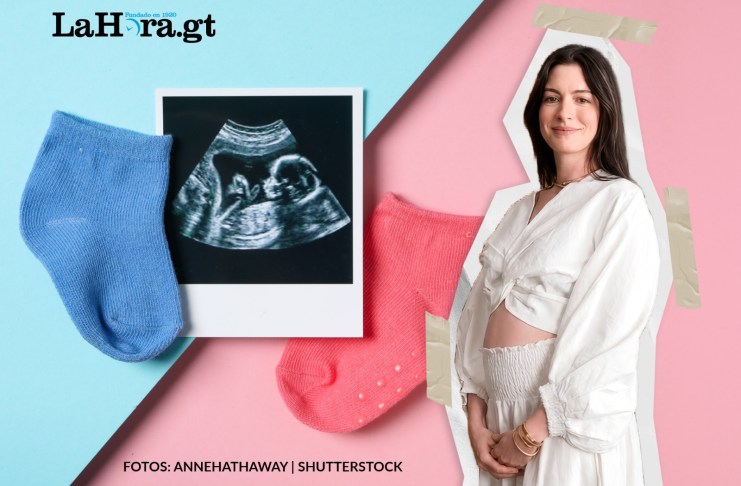 Anne Hathaway anuncia su embarazo. Arte: La Hora / Víctor García.