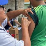 Archivo de jornada de vacunación contra el sarampión en la ciudad de Guatemala. Foto La Hora: MSPAS