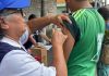Continúan con brigadas de vacunación contra el sarampión en tres zonas de la capital Archivo de jornada de vacunación contra el sarampión en la ciudad de Guatemala. Foto La Hora: MSPAS