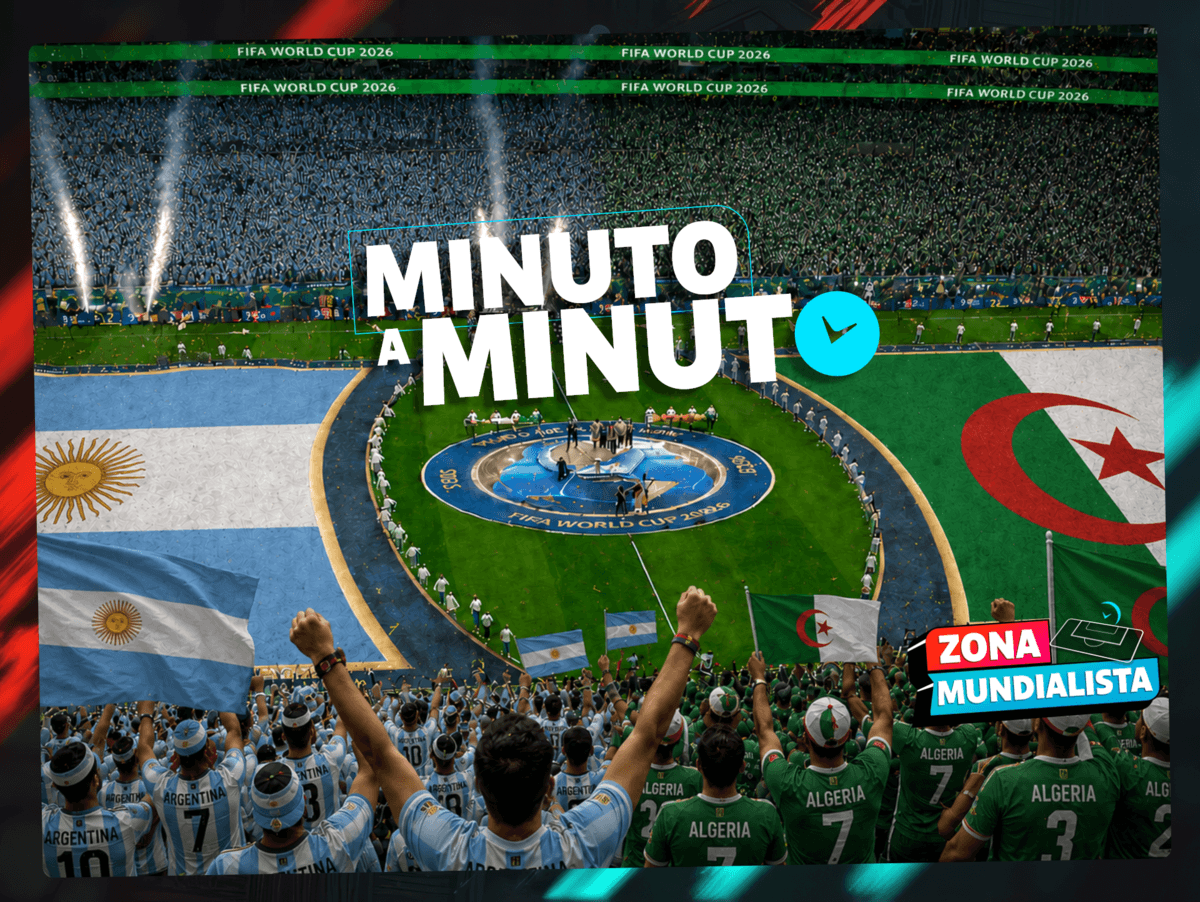 Minuto a minuto: Argentina, liderada por Lionel Messi, debuta en el Mundial 2