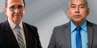 Concluye la auditoría a la FECI de Rafael Curruchiche y el MP de García Luna se prepara para reordenar los casos El fiscal general Gabriel García Luna y el exjefe de la FECI, Rafael Curruchiche. Arte La Hora: Alejandro Ramírez..