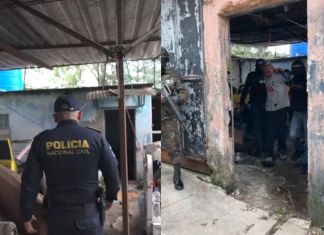 Así luce la casa vinculada a «El Lobo» en la colonia El Limón, donde autoridades localizaron un arsenal Así luce la casa vinculada a "El Lobo" en la colonia El Limón, donde autoridades localizaron un arsenal. Foto La Hora: PNC.