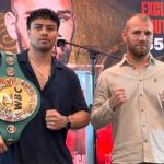 Cara a cara Lester Martínez vs. Luka Plantic. Foto La Hora: Probox TV.