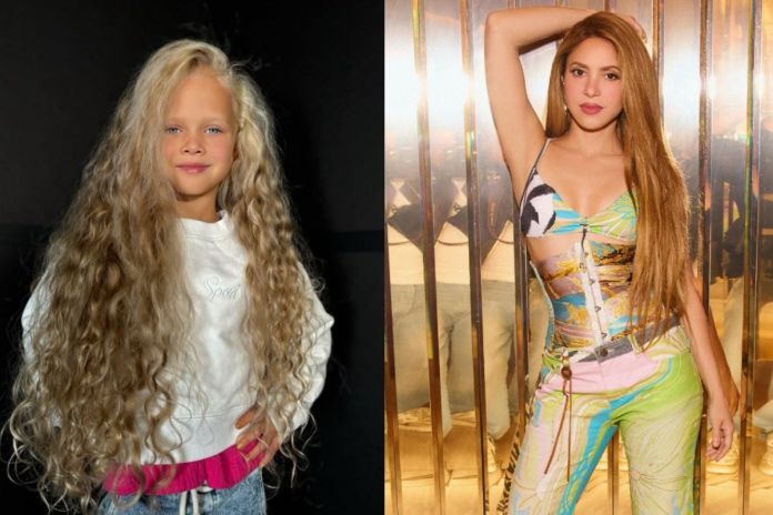 Eseniia, la niña bailarina elegida por Shakira para el show de medio tiempo del Mundial 2026. Foto La Hora: RR.SS.