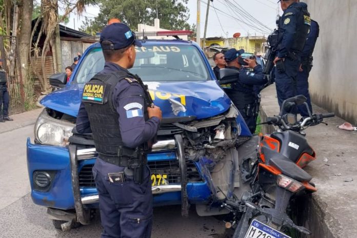 Persecución policial termina con dos supuestos motoladrones detenidos en colonia Arimany