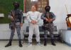 Extraditable alias “Hollywood” es entregado a las autoridades federales de Estados Unidos. Foto La Hora: Mingob.