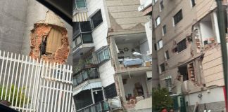 El poderoso terromoto sacudió varias regiones de Venezuela, incluida la capital Caracas.. Foto La Hora: RR.SS.
