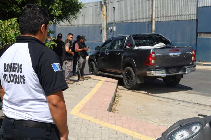 Capturan a presunto responsable de ataque armado en Villa Nueva que dejo un fallecido. Foto La Hora: CBM.