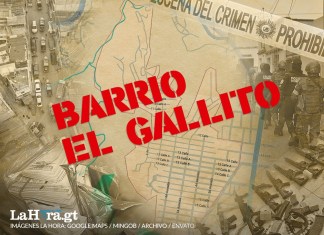 Incursiones de las fuerzas de seguridad revelan pugna criminal por el narcomenudeo en El Gallito Mapa del barrio El Gallito por incursión policial. Arte La Hora: Alejandro Ramírez