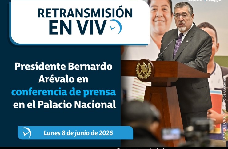 Retransmisión: Presidente Bernardo Arévalo en conferencia de prensa en el Palacio Nacional El mandatario abordará temas sobre la situación de tramos carreteros junto al director del programa Rutas del Desarrollo.