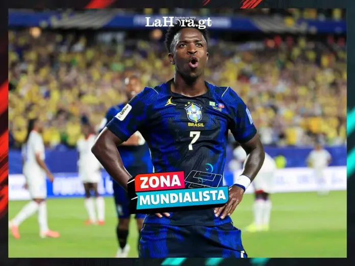 Brasil le gana a Haití La selección de Brasil, con anotaciones de Matheus Cunha y Vinícius Jr., goleó 3-0 a Haití en su segundo partido en el Mundial 2026.