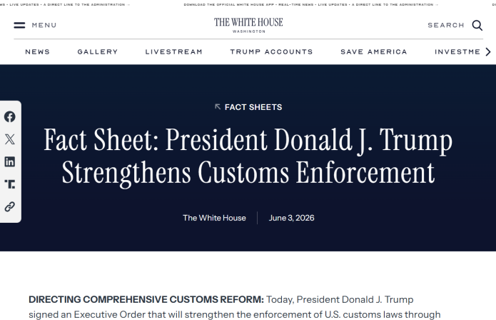 orden ejecutiva Trump