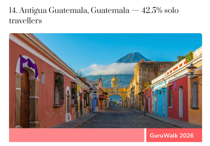 Antigua guru walk