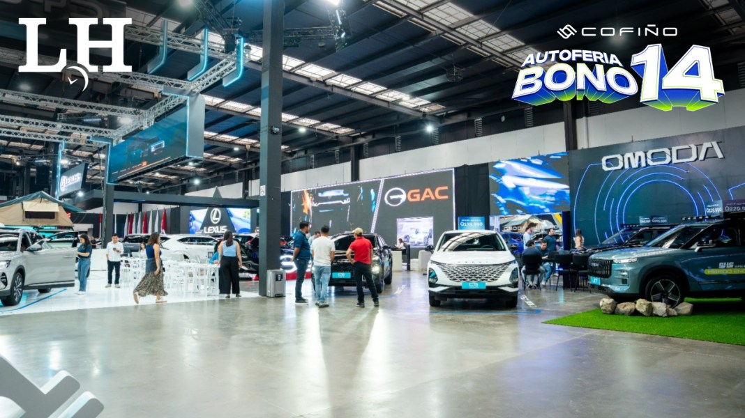 La Auto Feria Bono 14 2026 reunirá más de 120 vehículos de distintas marcas en un mismo espacio. Foto: Cofiño.