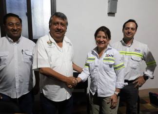 Confirman apertura de carretera Xochi a partir del 14 de junio tras acuerdo Confirmación de inauguración de carretera a Xochi tras reunión con representantes del proyecto en Mazatenango. Foto La Hora: Daniel Ramírez