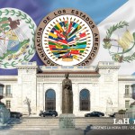 Representación de la declaración conjunta de Guatemala y Belice por parte de la OEA. Arte La Hora: Alejandro Ramírez