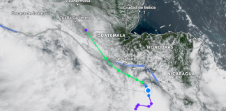 Depresión tropical Tres-E entrará al país el 11 de junio, advierte Conred y emite Alerta Amarilla