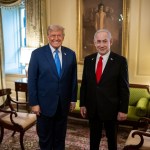 Presidente de EE. UU., Donald Trump, y el Primer Ministro israelí, Benjamin Netanyahu.