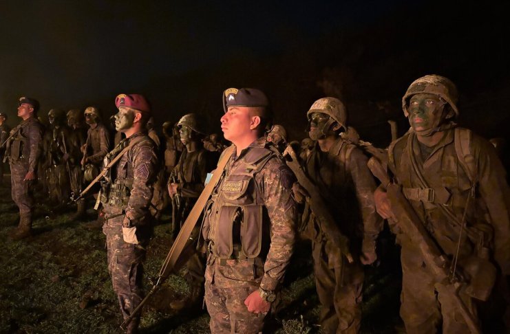 Asueto por el Día del Ejército. Foto La Hora: Ejército de Guatemala.