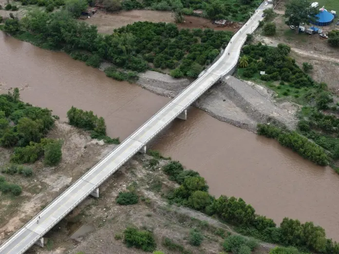 El Jicaro estrena puente de mas de 200 metros cuya estructura original colapso en 2022 El Jícaro estrena puente de más de 200 metros cuya estructura original colapsó en 2022