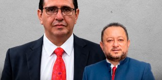 García Luna y el MP revisan 17 denuncias contra Mazariegos y sostiene que una eventual captura debe estar bien fundamentada El Fiscal General Gabriel García Luna y Walter Mazariegos de la Usac