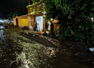 Estos son los departamentos con mayor registro de emergencias por lluvias según Conred Emergencia por lluvia registrada en Santa Rosa. Foto La Hora: Conred