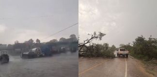 Emergencias por lluvias registradas previo al ingreso de la tormenta tropical Cristina. Foto La Hora: Conred