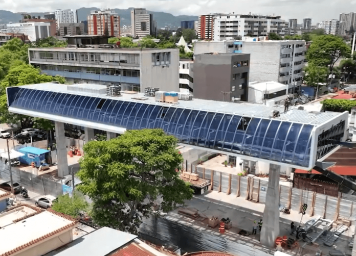 En imágenes, la primera estación de Aerometro que está pronto a ser finalizada