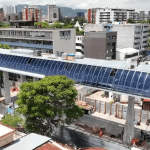 En imágenes, la primera estación de Aerometro que está pronto a ser finalizada