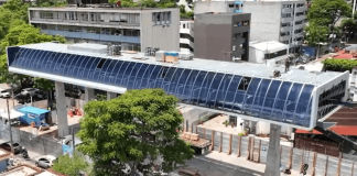 En imágenes, la primera estación de Aerometro que está pronto a ser finalizada